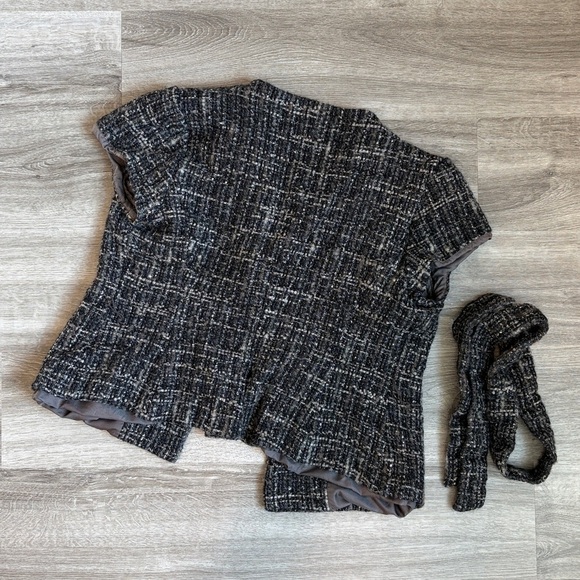 Classiques Entier tweed button down top - Picture 3 of 4